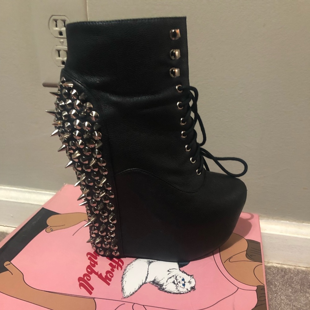 Jeffery Campbell studded wedges